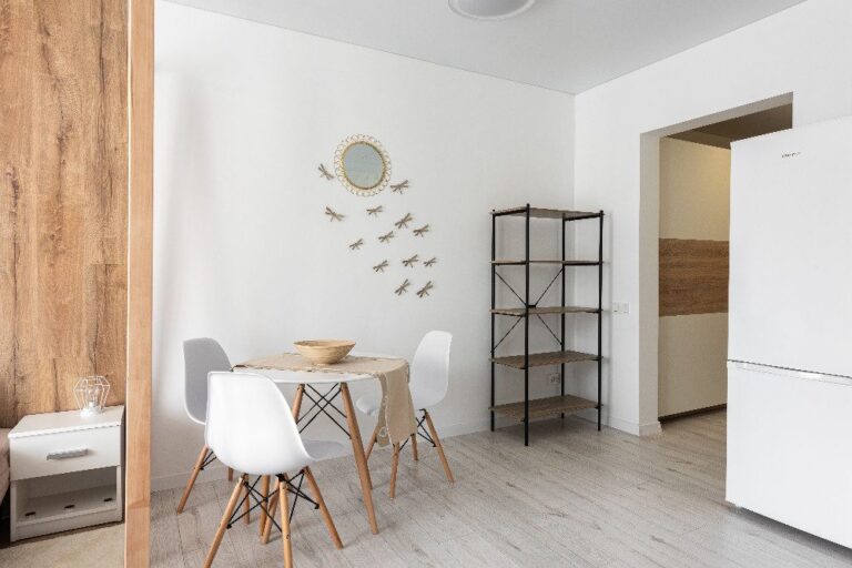 Modern furnished apartment interior for BnB and short stay accommodation