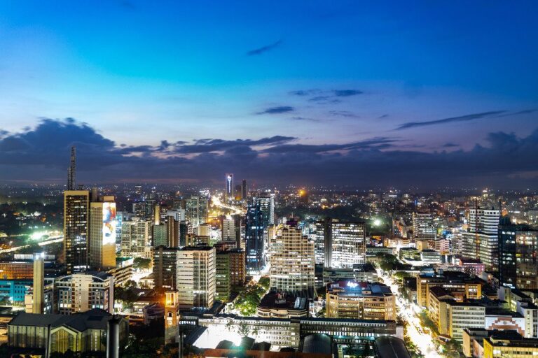 Nairobi Kenya cityscape and urban skyline for PataStay location pages